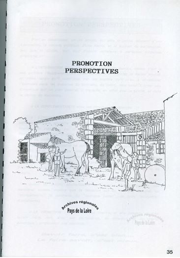 Etude pour la réalisation d’une ferme pédagogique à Bouillé-Courdault (Vendée) (1993)