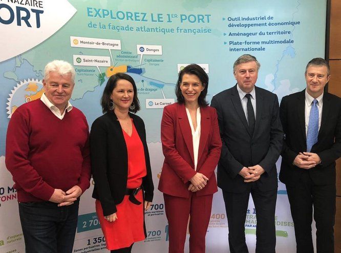 Christelle Morançais élue à la tête du Grand port Nantes Saint-Nazaire 