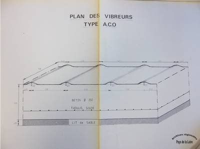 Plan de modification du tracé du circuit Bugatti, 1987