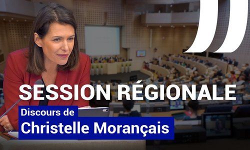 Discours de Christelle Morançais (partie 2) : session régionale du 15 décembre 2022