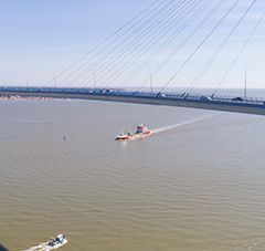 Le pont de Saint-Nazaire. © Région Pays de la Loire - M. Gross